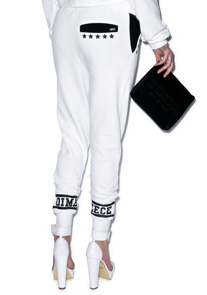 All Star Sweatpants - White