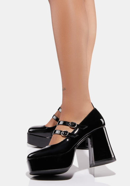 Admit I'm Right Platform Mary Janes