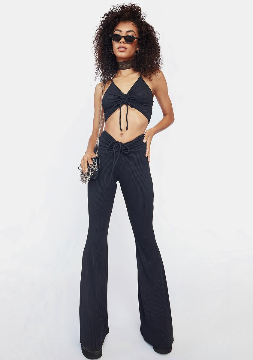 All About Me Ruched Pants Set