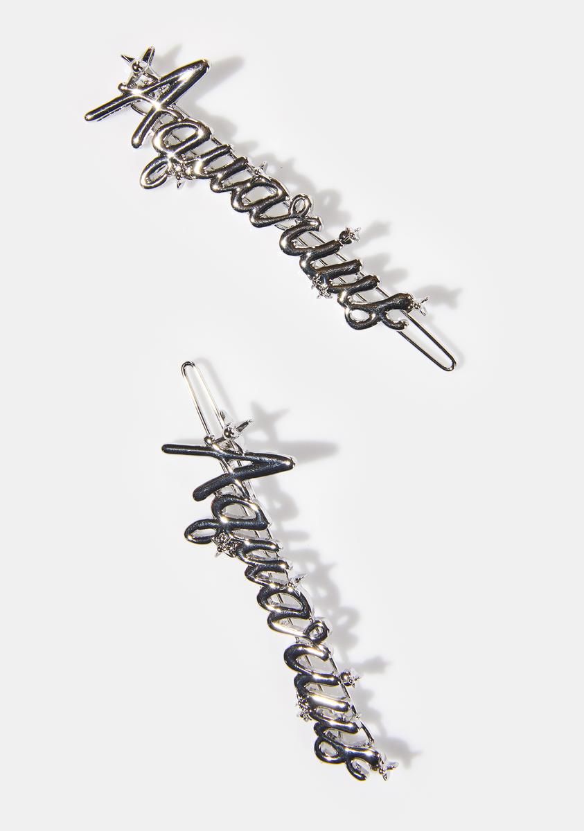 All About Aquarius Hair Clips
