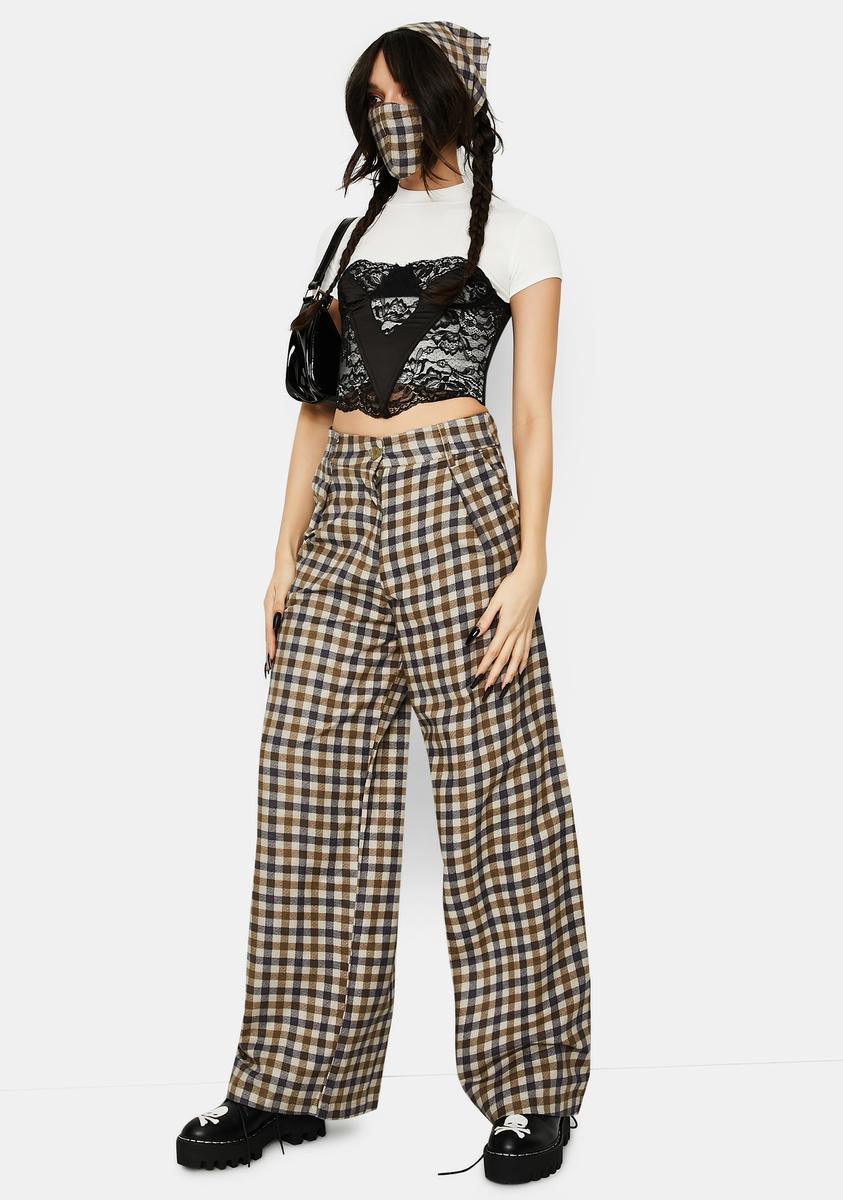 40's Check Yeva Trousers
