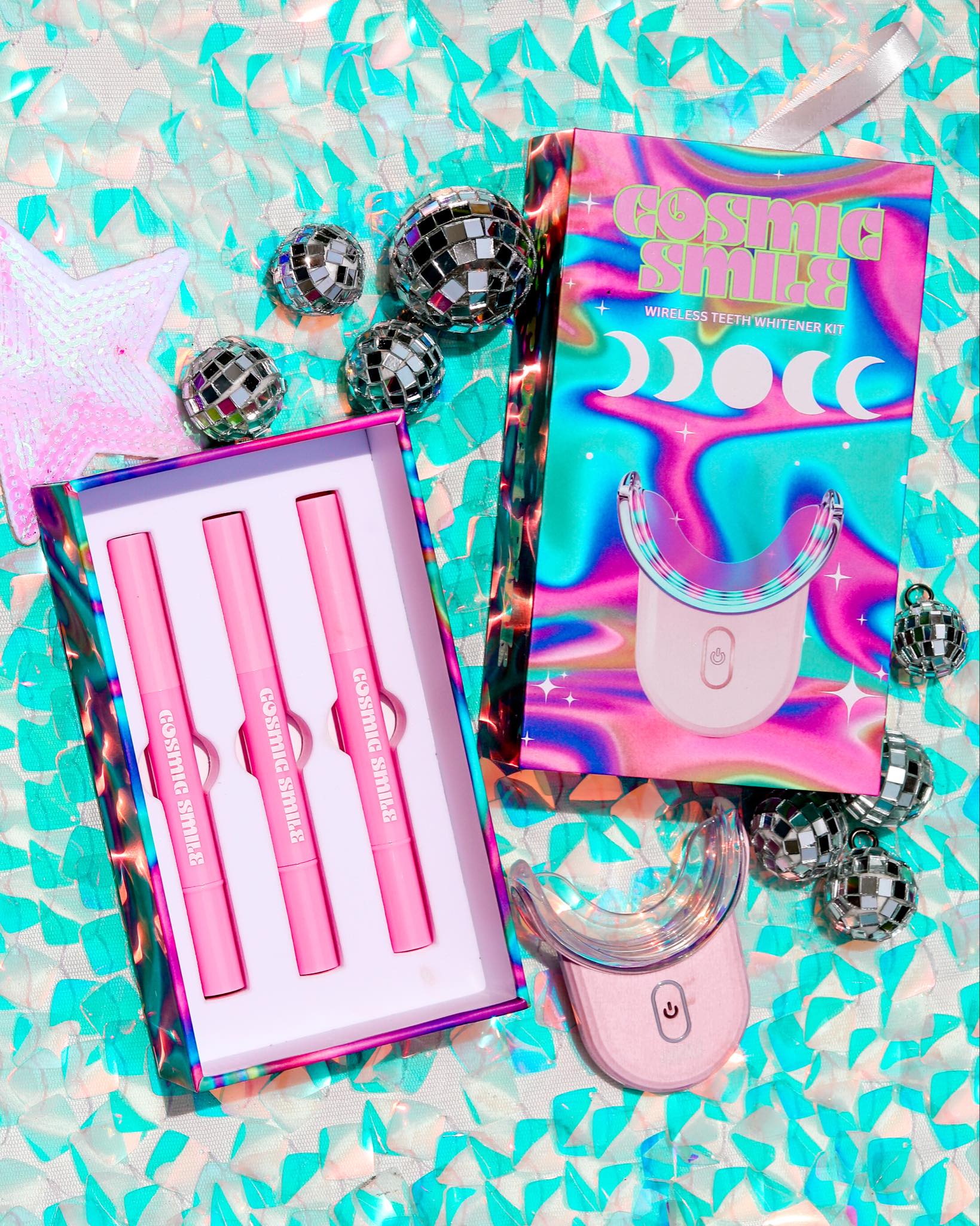 Cosmic Smile Star Dust Pink Teeth Whitener