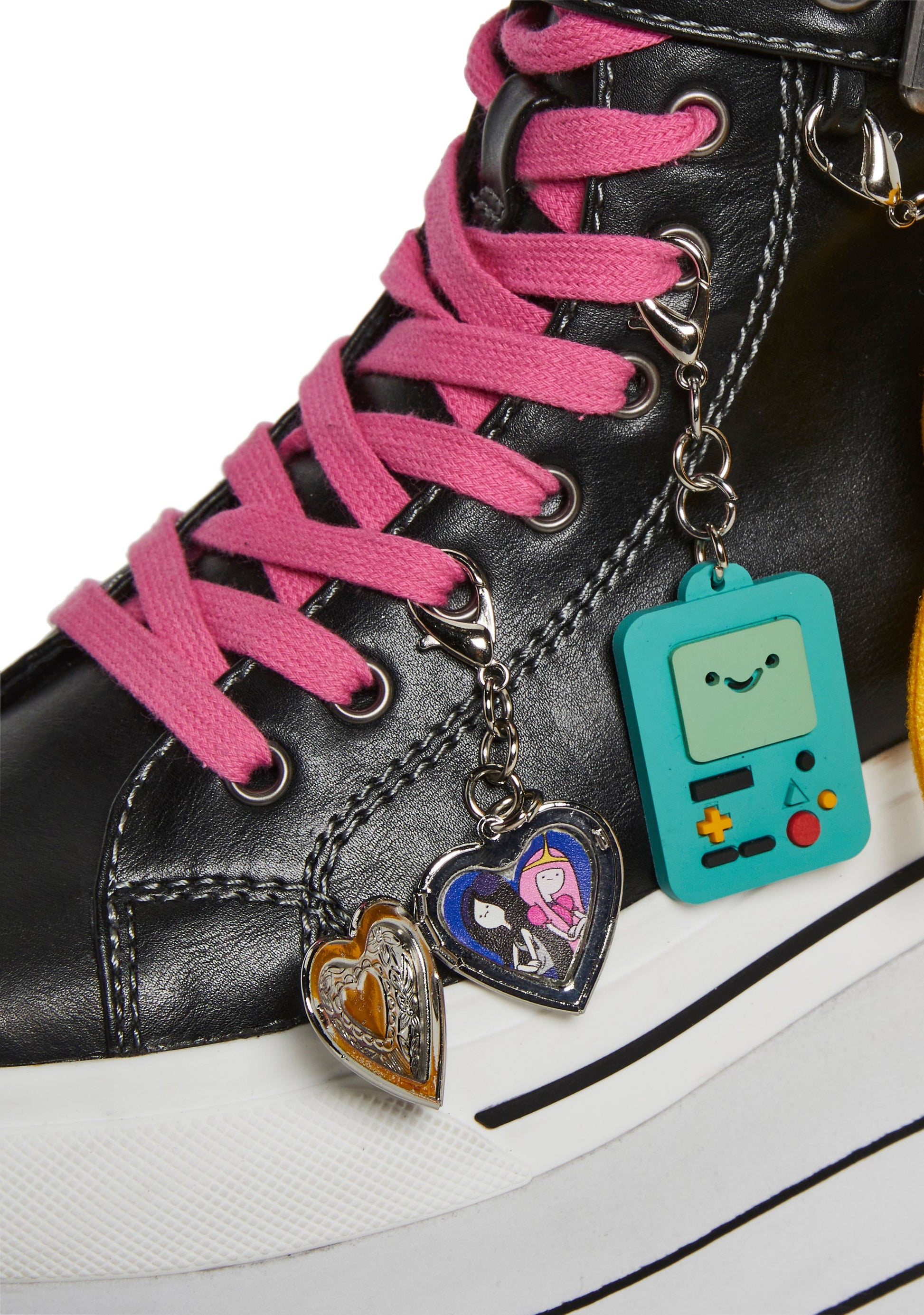 Adventure Time Charm Platform Sneakers