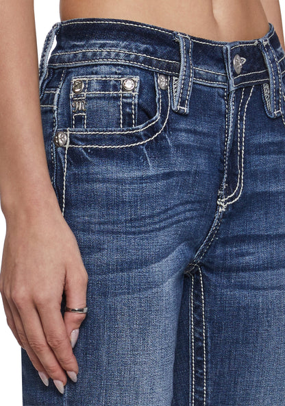 32" Mid Rise Boot Denim Jeans