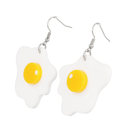 Fried Egg Earrings