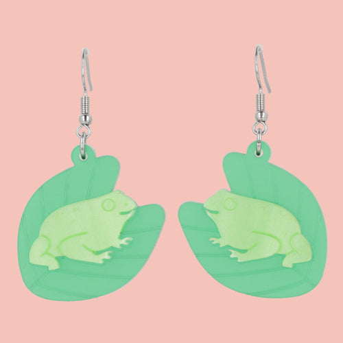 Frog Earrings