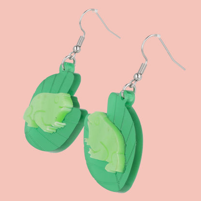 Frog Earrings