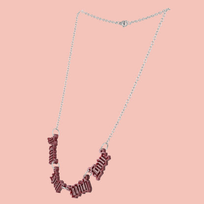 From Hell With Love Necklace