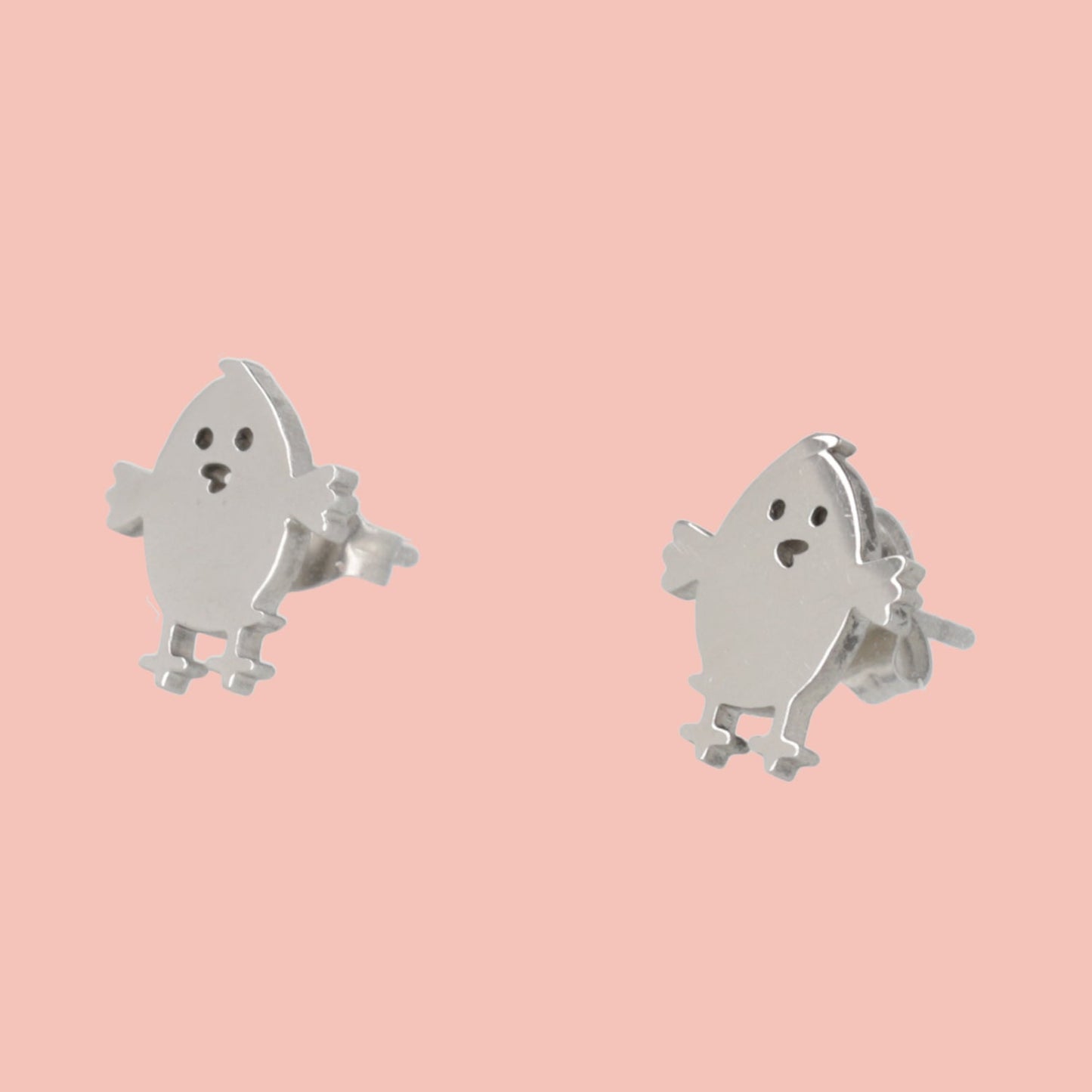Funky Chick Stud Earrings