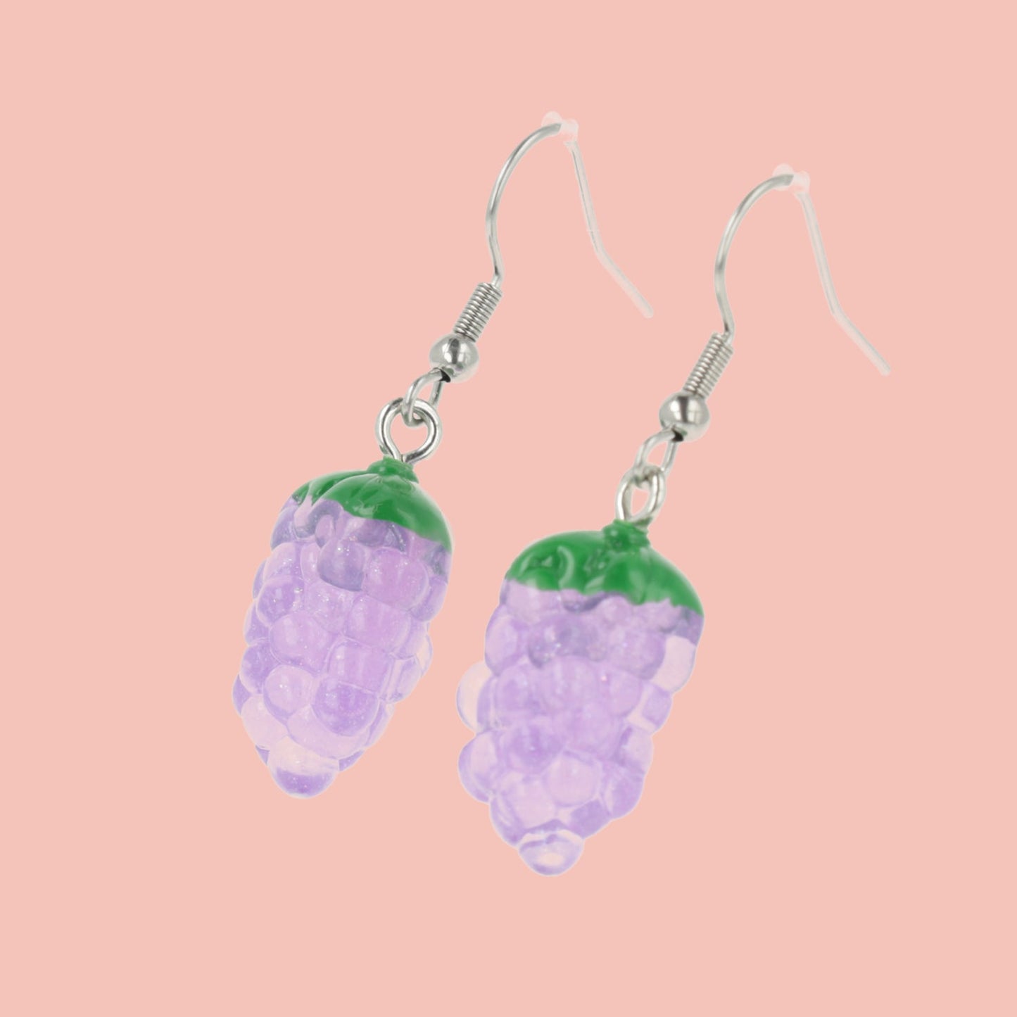 Got Any Grapes? Earrings (Purple)