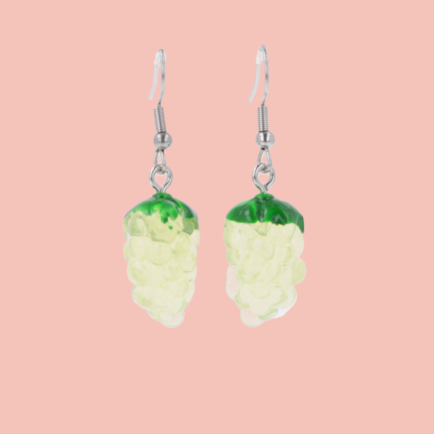 Got Any Grapes? Earrings (Green)