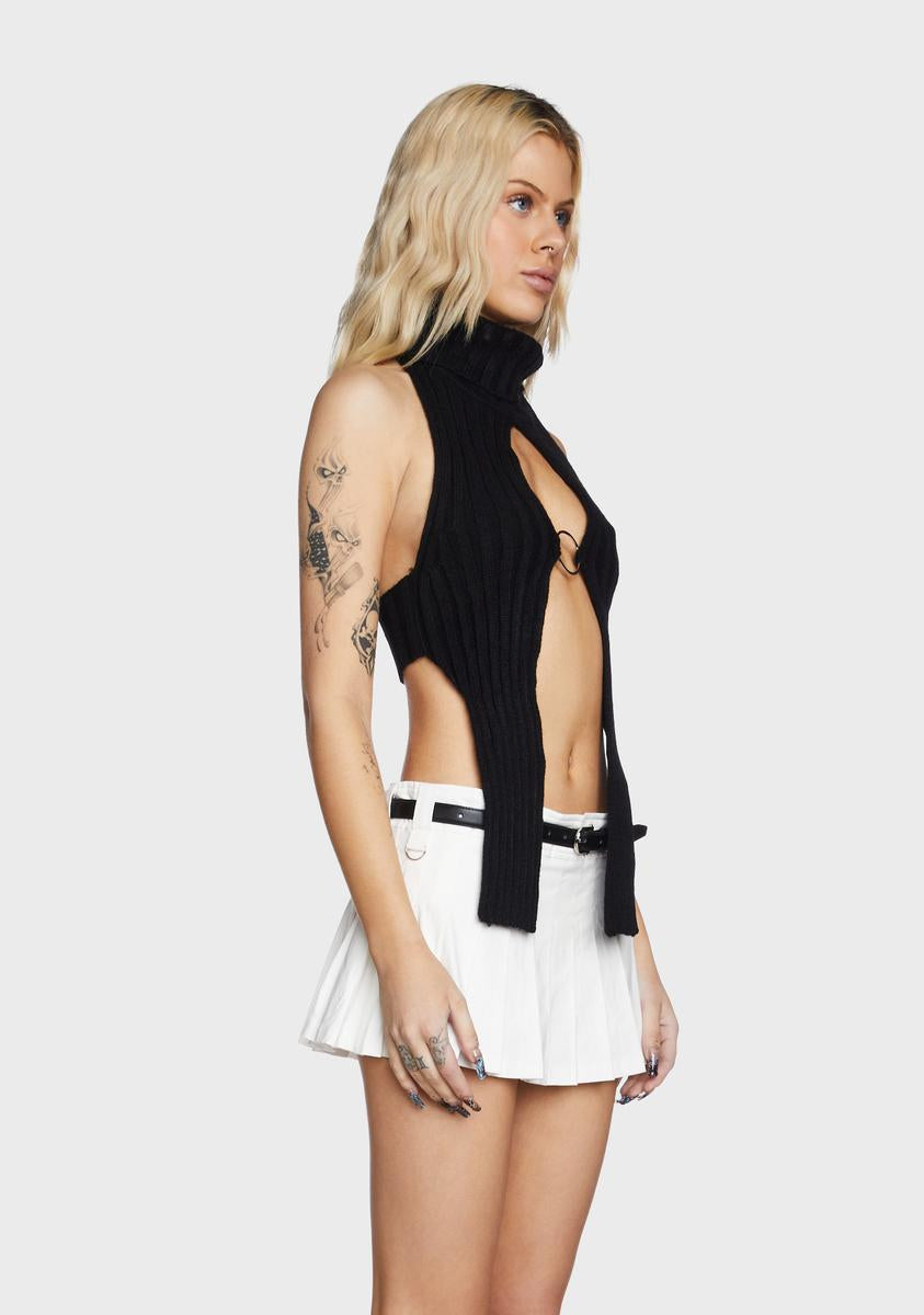 Albani Knit Top - Black