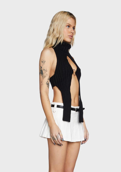 Albani Knit Top - Black