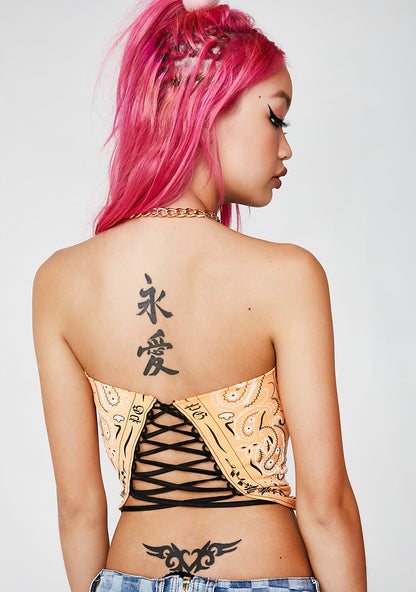 Ain't No Other Bandana Top