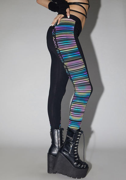 Acid Scan Me Up Reflective Leggings
