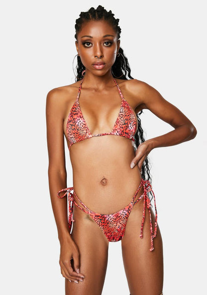 Adriana Cheetah Print Bikini Set