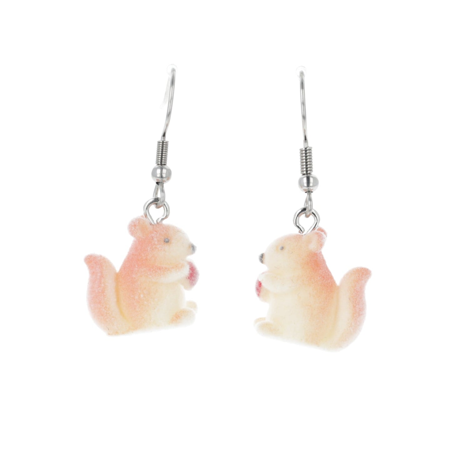 Fuzzy Squirrel Earrings