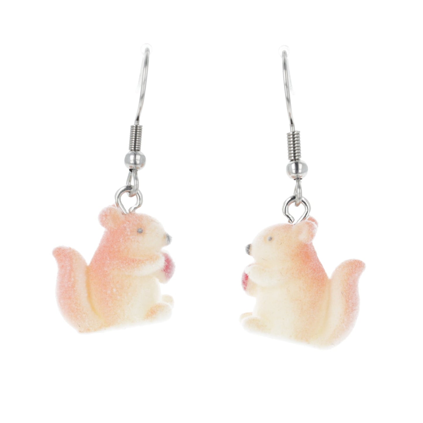 Fuzzy Squirrel Earrings