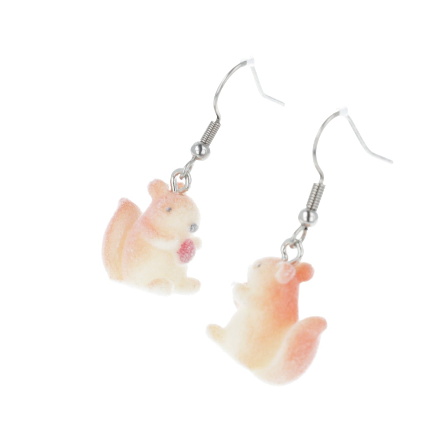 Fuzzy Squirrel Earrings