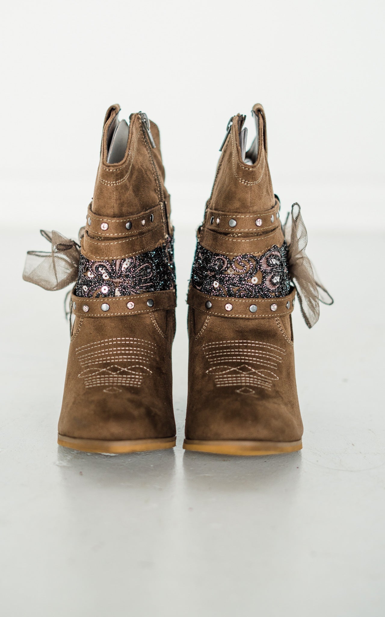 Stash Bootie in Taupe