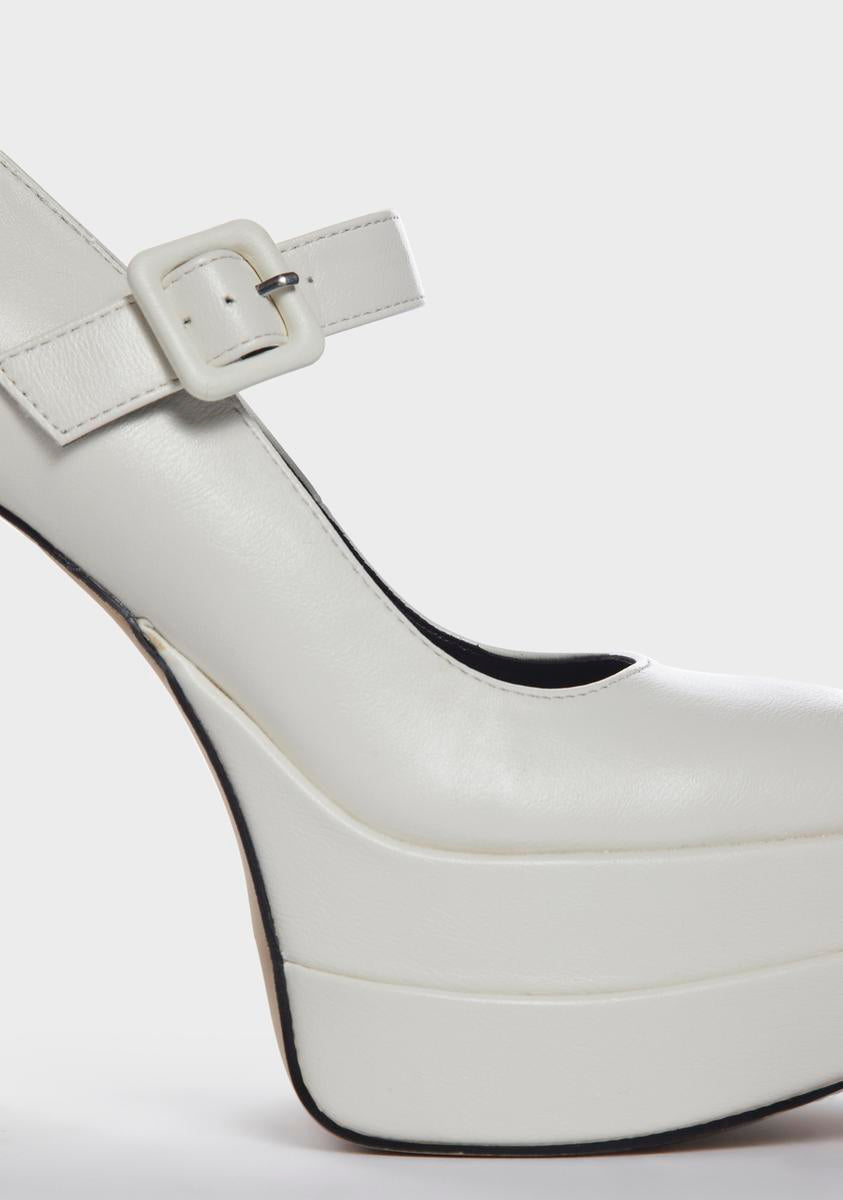 All The Glory Platform Mary Janes