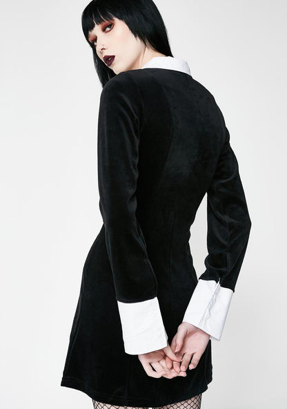 Addams Velvet Dress