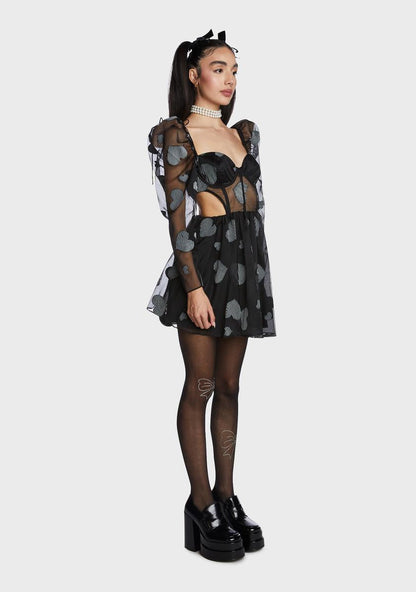 Alexandra Long Sleeve Mini Dress